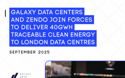 Galaxy and Zendo Partner to Deliver Traceable Clean Energy to London Data Centre